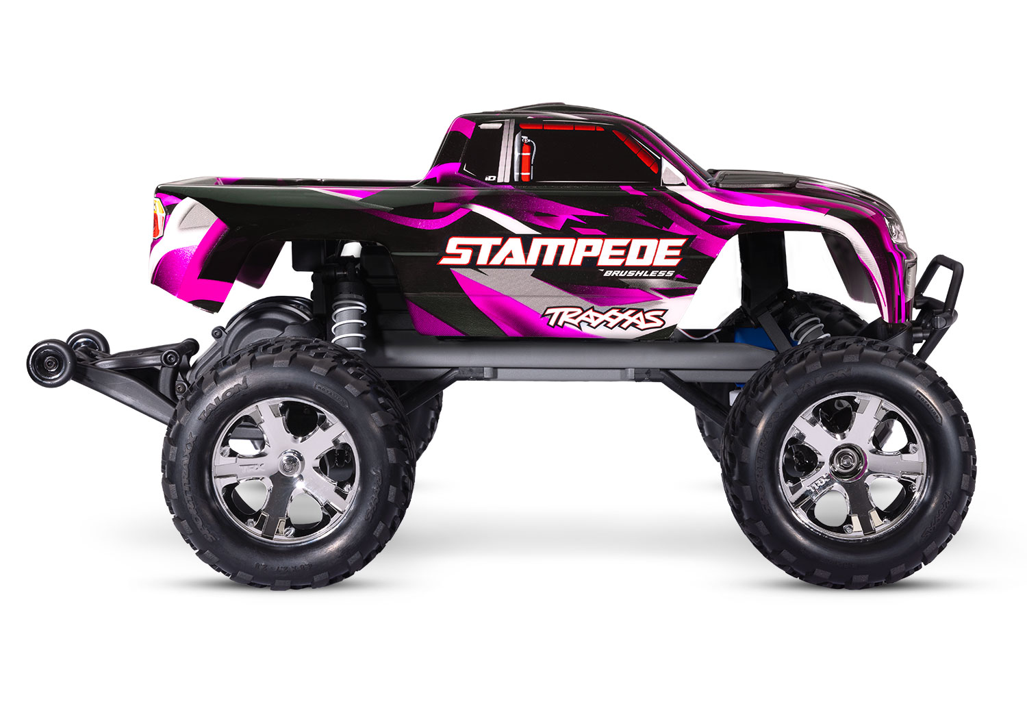 Traxxas Stampede BL-2S Pink 1/10 2WD Brushless Monster Truck ARTR 36354-4 - Abbildung 3