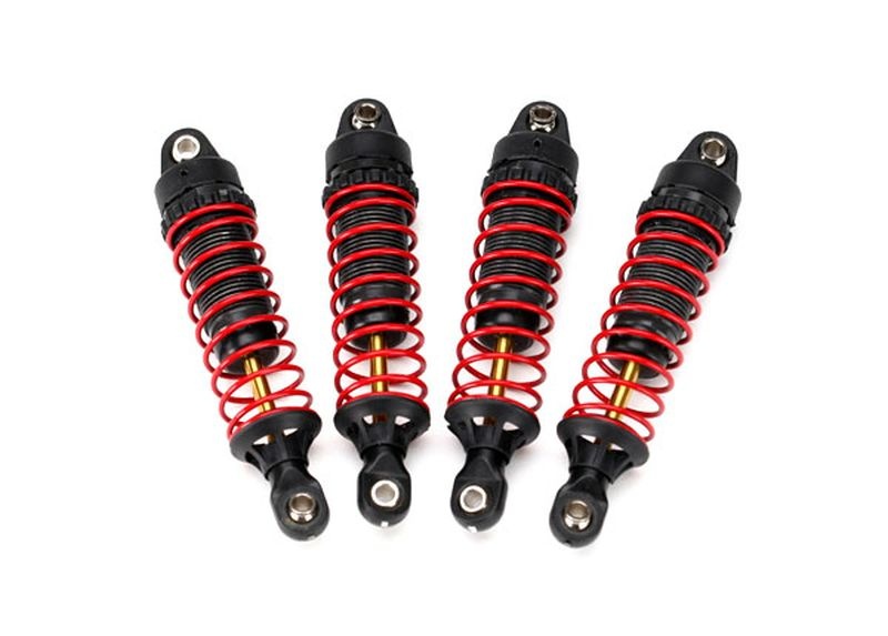 Traxxas Alu-Stoßdämpfer-Set (4) PTFE-Beschichtung + TIN-Kolbenstange 7665