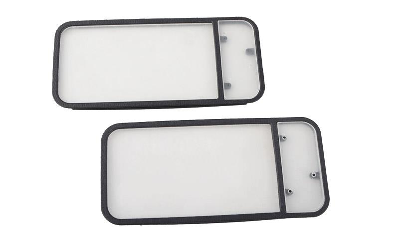 RC4WD Transition Side Hinten Windows für RC4WD Cruiser Body (VVV-C1499)