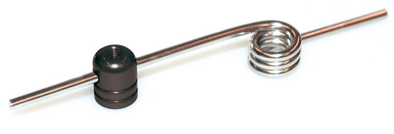 R16002BK Aluminium Resorohrhalter "Flex" (schwarz) - Abbildung 1