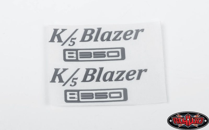 RC4WD VVV-C0636 Metal Logo for Axial SCX10 II 1969 Chevrolet Blazer