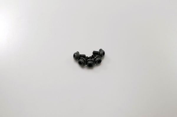 Kyosho INNENSECHSKANTSCHRAUBEN, M3X6 (5) ANGEFLANSCHT  1-S23006F