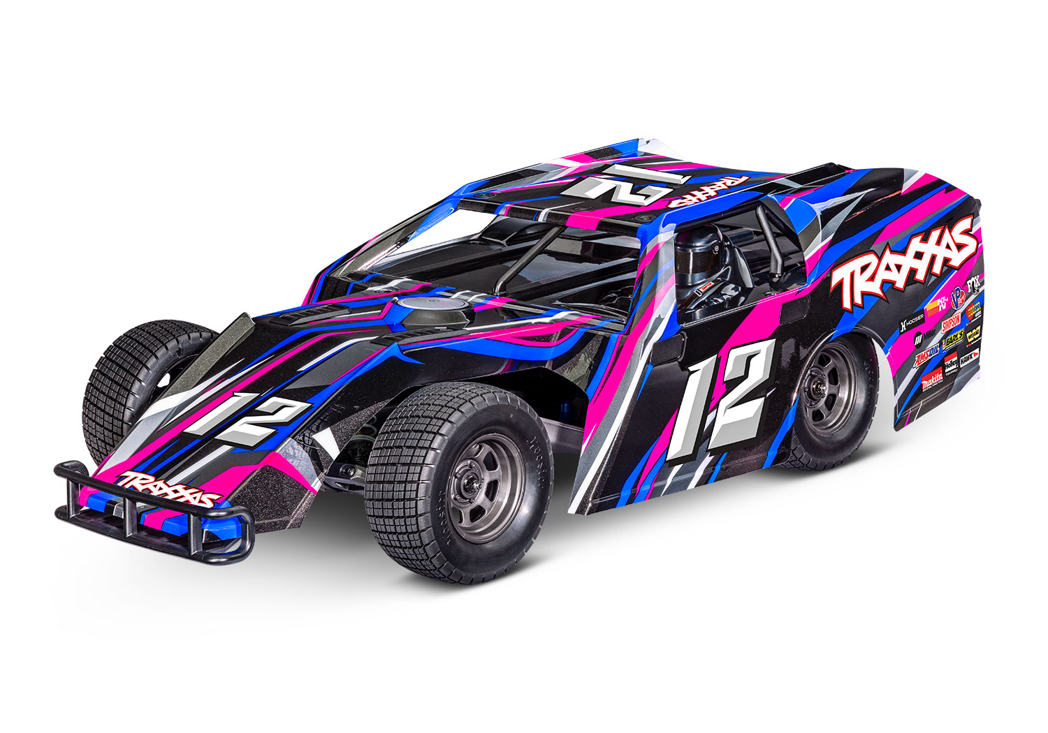 Traxxas Slash Mudboss BL-2S pink 1/10 Dirt Oval Racer RTR Brushless 104354-74 - Abbildung 1