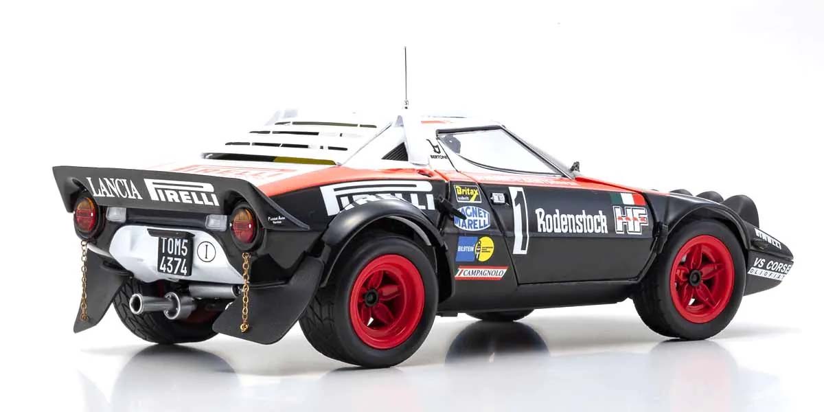 Kyosho 1:18 Lancia Stratos HF S.Munari Winner Monte Carlo1977 Nr.1 08130D - Abbildung 2