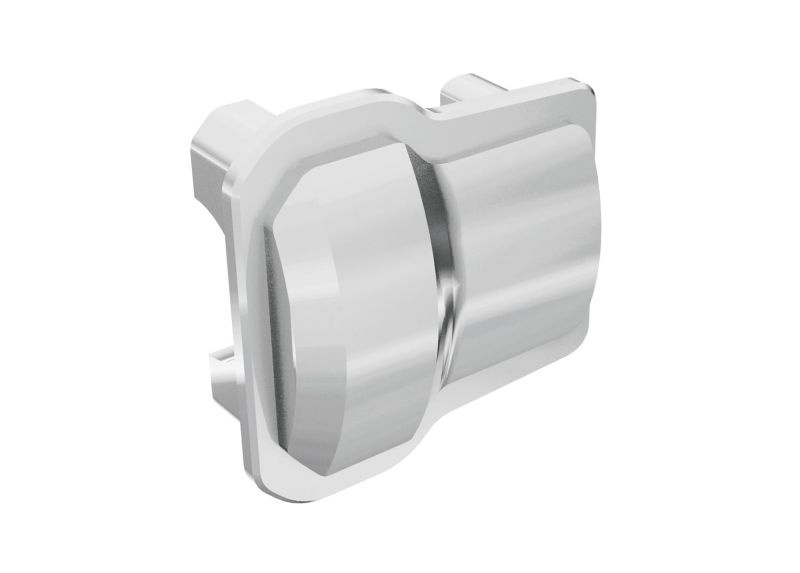 Traxxas Achsdeckel / Differentialdeckel vorne oder hinten (Satin Chrome) (2) 9738-SATIN