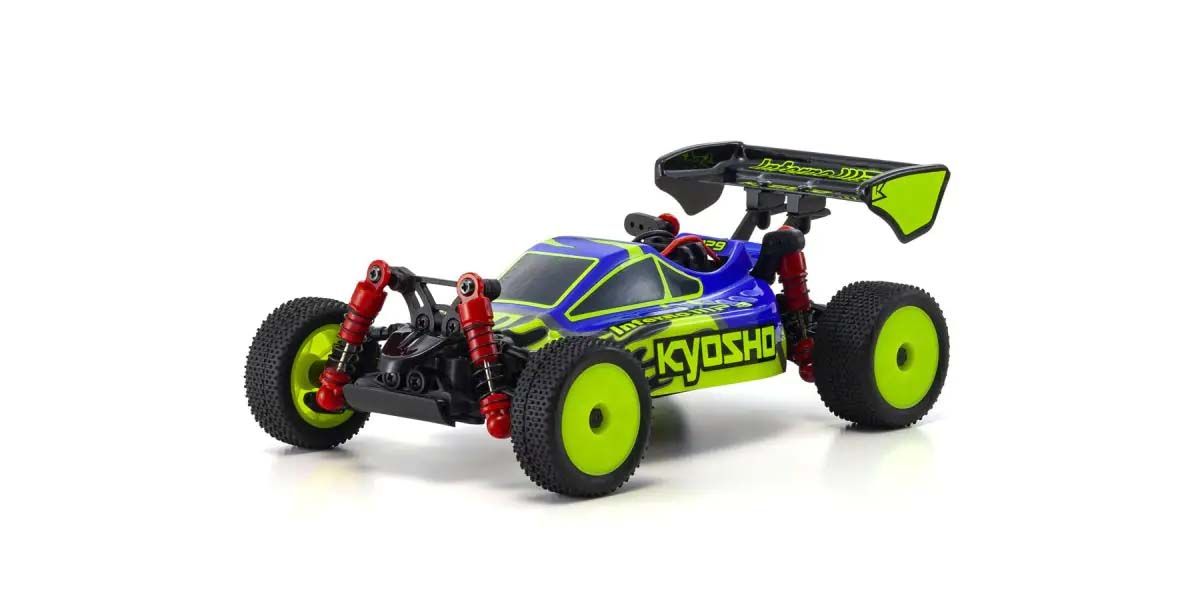 Kyosho Mini-Z MB010 Readyset 4WD Inferno MP9 TKI3 Blau-Gelb 32093BLY - Abbildung 1