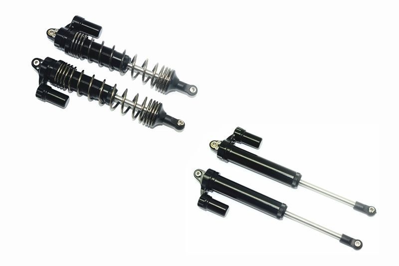 GPM Alum. L-Shape Piggy Back Dämpfer Set hinten 139mm (4 Stk.) Traxxas UDR