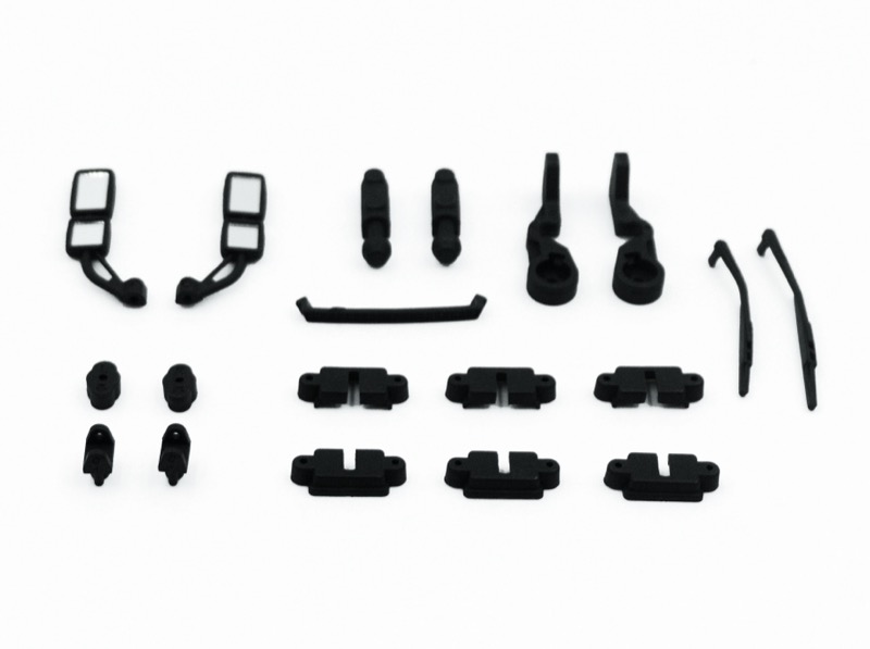 Hobby Plus CR-18P 6X6 Flat Bed Body Accesories 240439