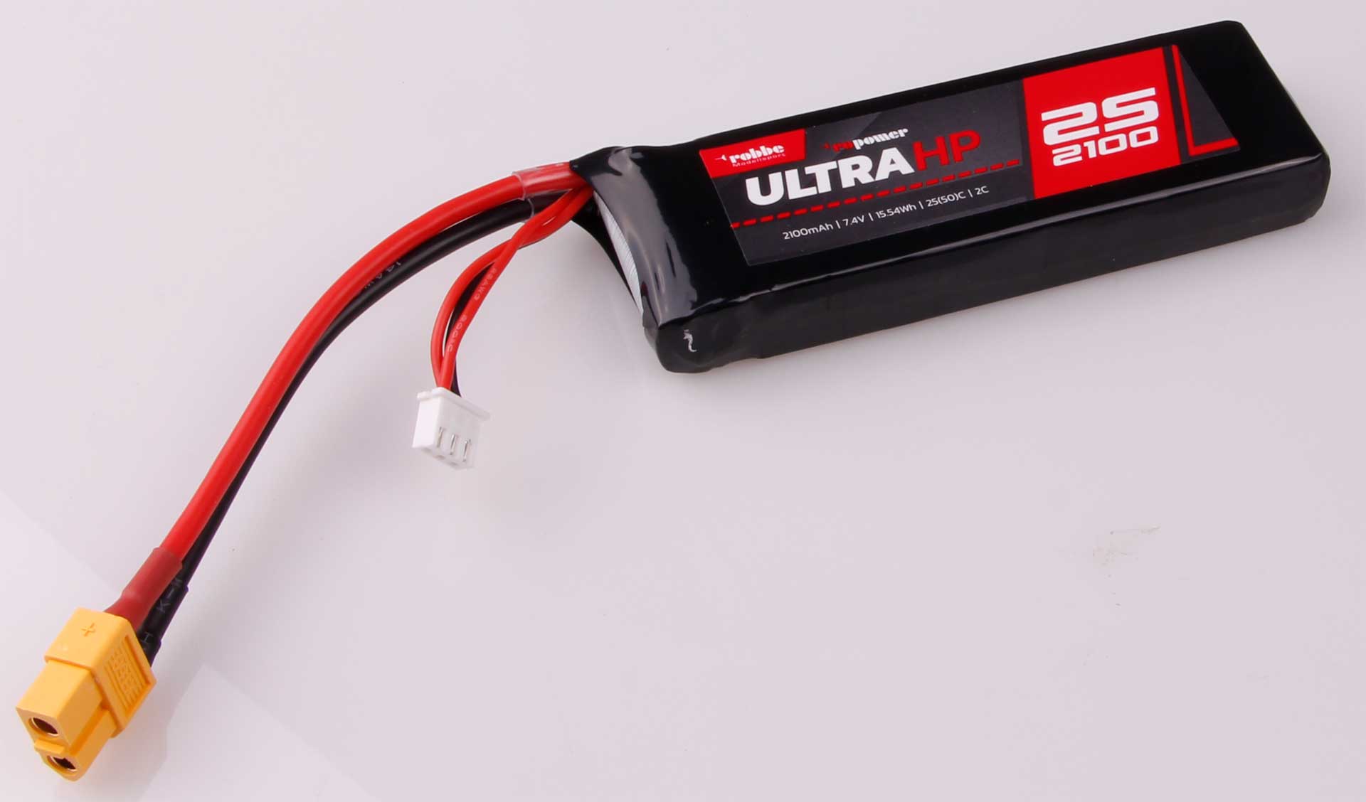 Robbe RO-POWER ULTRA HP 2100MAH 7,4 VOLT 2S 25(50)C LiPo Akku 7407