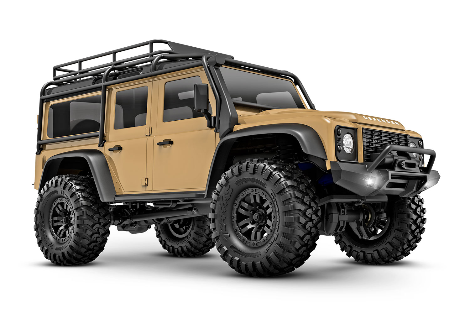 TRAXXAS TRX-4m LR Defender 4x4 tan 1/18 Crawler RTR 97054-1
