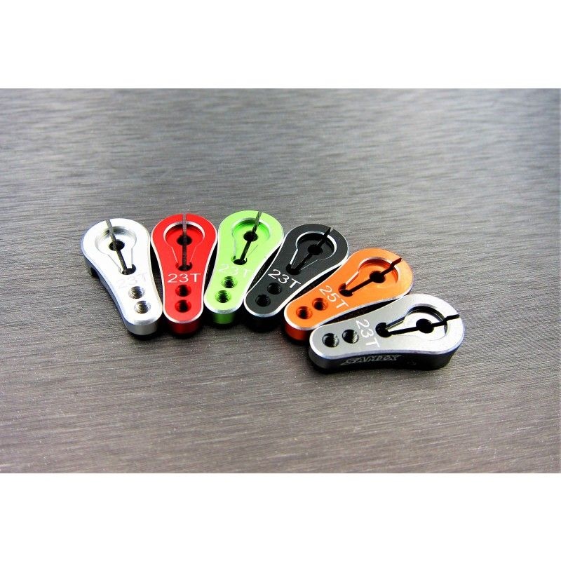 SAMIX Servo Horn Futuba 25T schwarz für Element RC Enduro END-6022F