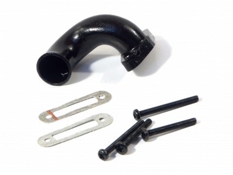 HPI Aluminium Krümmer (schwarz) 86037