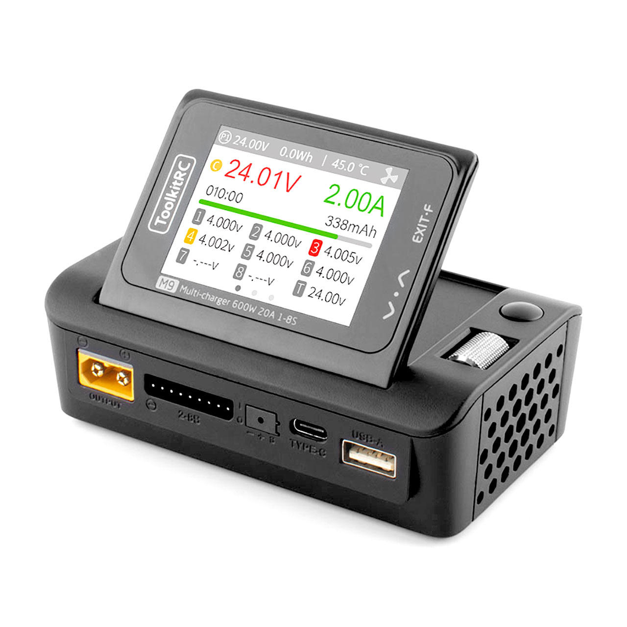 ToolkitRC M9 LiPo 1-8S 20A Ladegerät DC 7-35V 11900