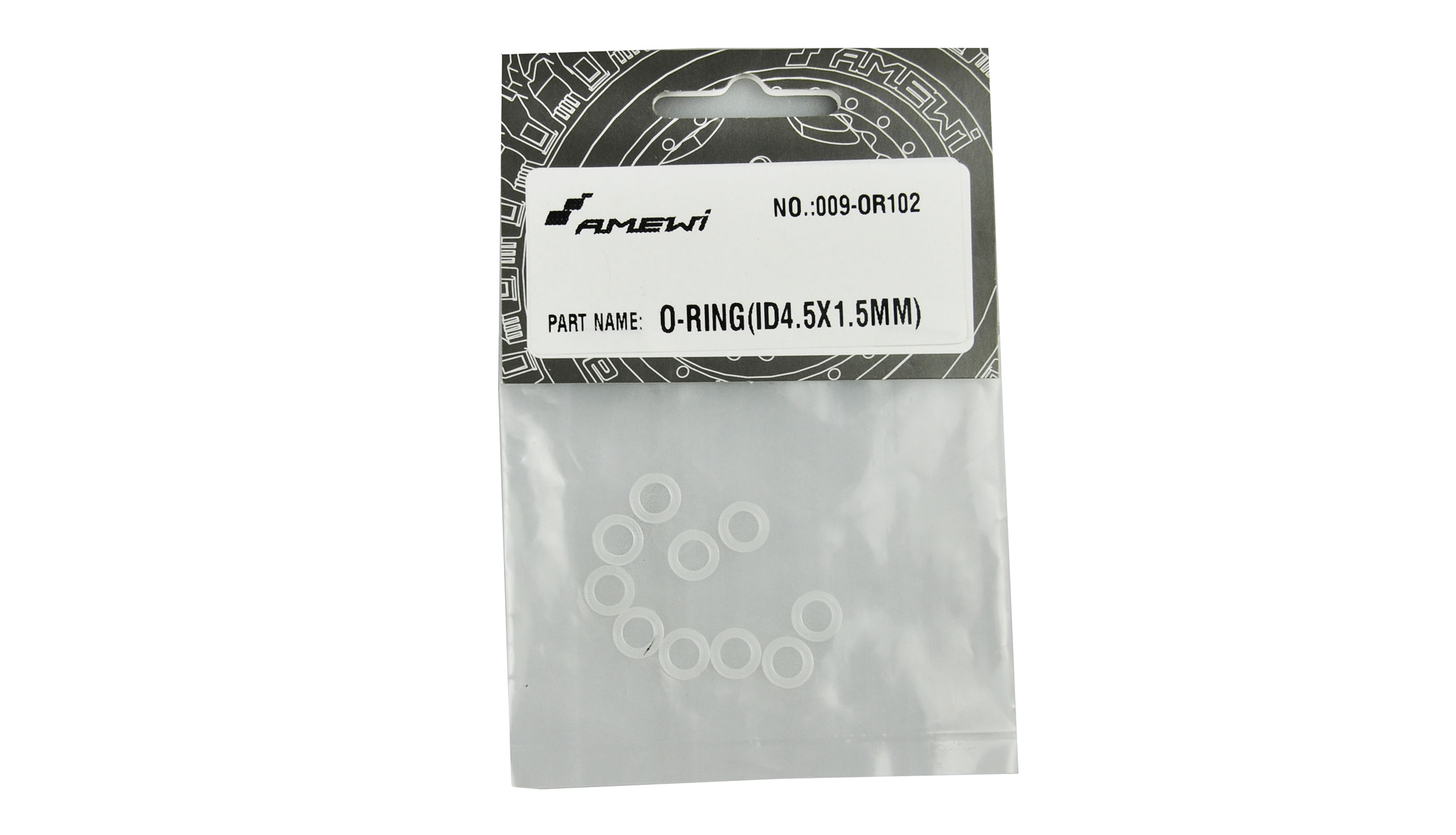 Amewi O-RING(ID4.5X1.5MM) 10pcs EVO-X 6000 OR102 OR102