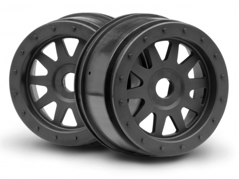 HPI TR-10 Glü-Look Felge Gunmetal (120X60mm/2St) 108323
