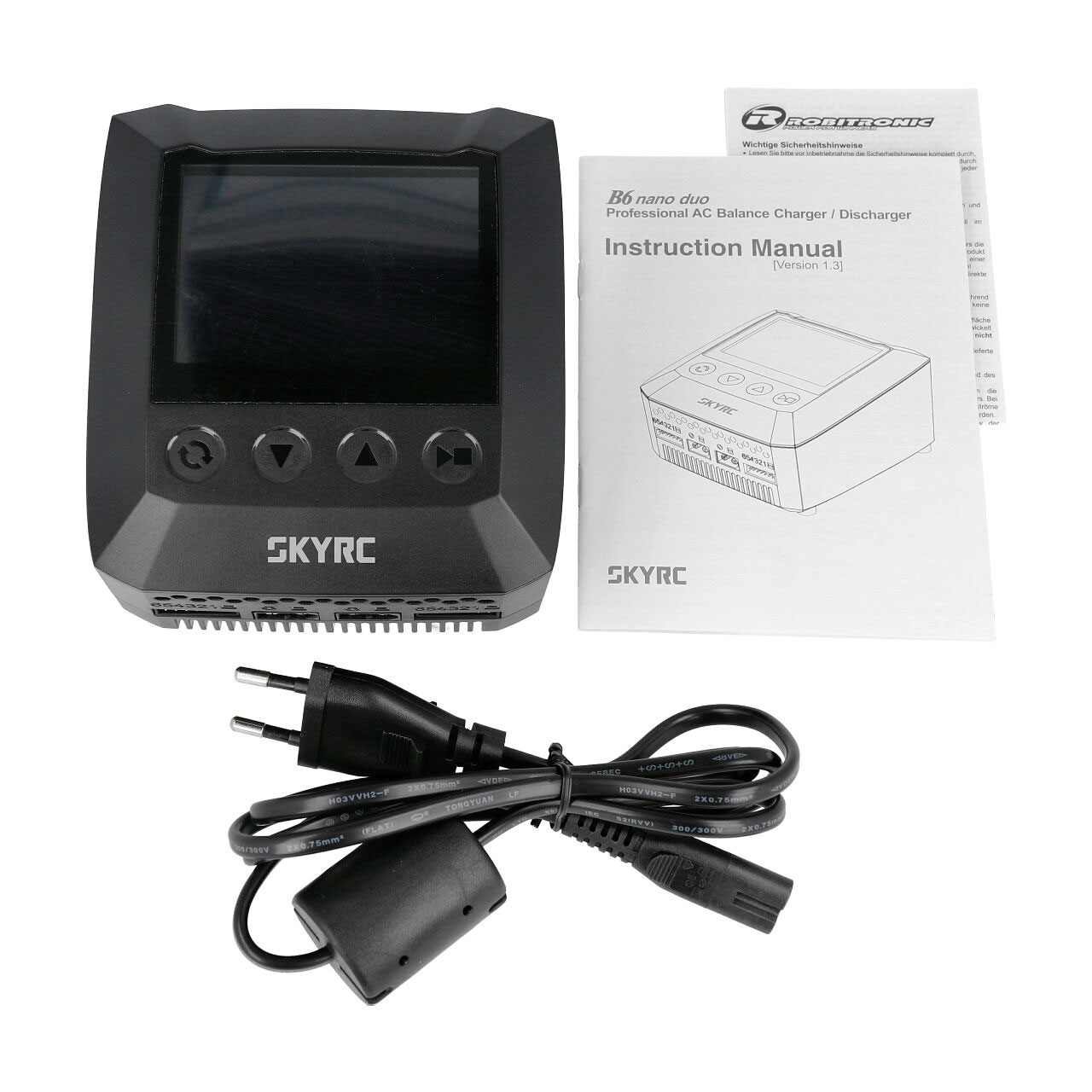 SkyRC B6 Nano DUO AC Ladegerät LiPo 1-6s 15A 200W SK-100146