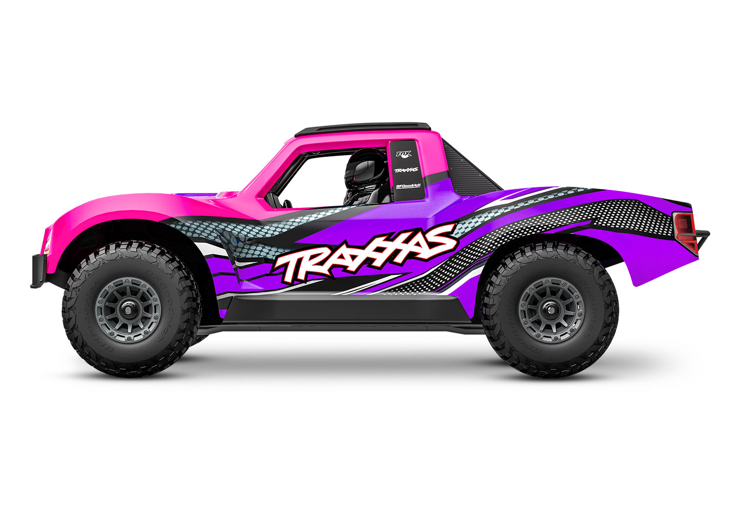 Traxxas MINI-Slash BL-2S 4x4 pink 1/16 Short Course RTR Brushless mit 2S Lipo/Lader 10164-1 - Abbildung 5