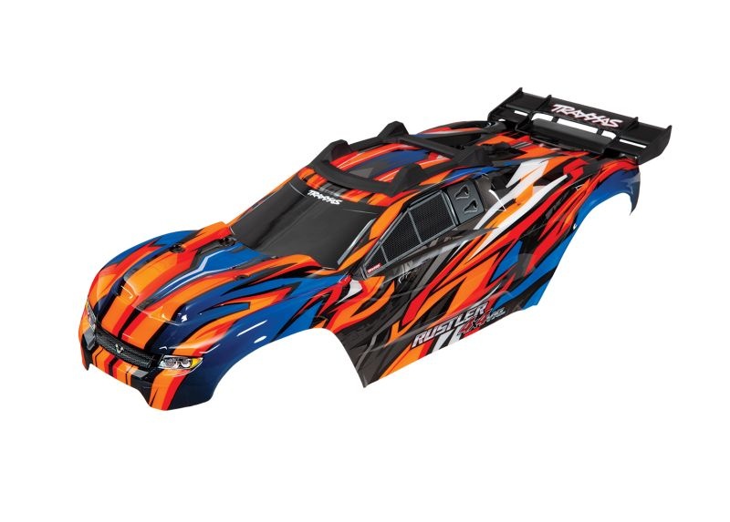 Traxxas Karo Rustler 4x4 VXL orange 6717T - Abbildung 1