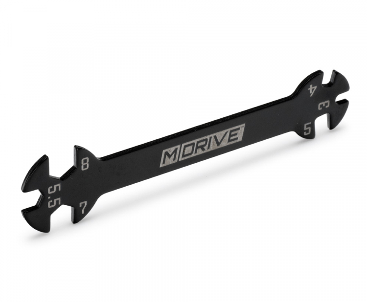 M-DRIVE Universal Tool - Maulschlüssel 5.5/7/8mm - R/L Gewindestangen 3/4/5mm MD50300