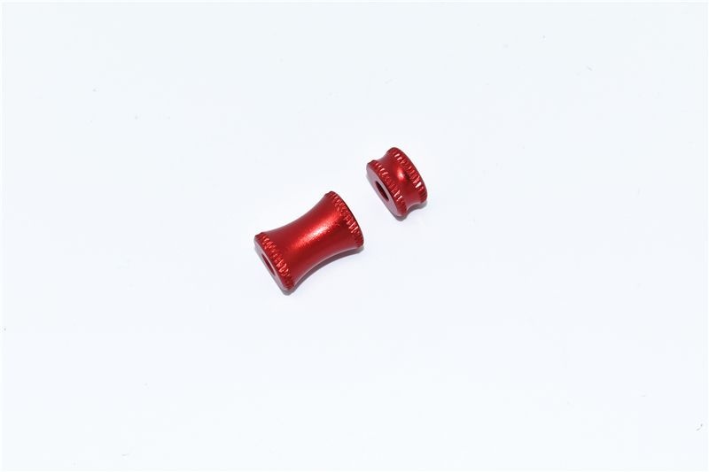 GPM Alu Distanzhülsen f. Chassis Verstärkung hinten rot ARRMA Mojave 6s MAM016R/CR