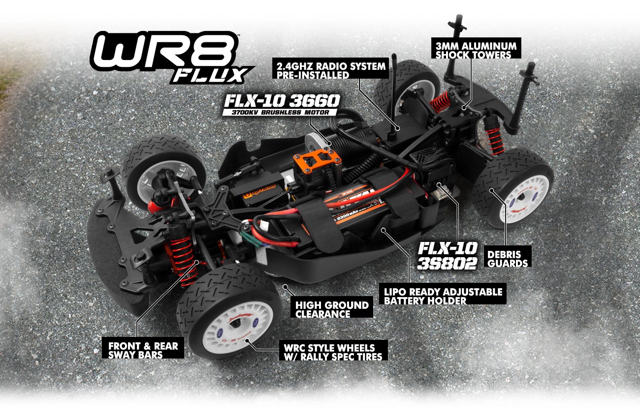 HPI WR8 FLUX 1996 Ford Escort Cosworth Rally Sanremo RTR 160558 - Abbildung 11