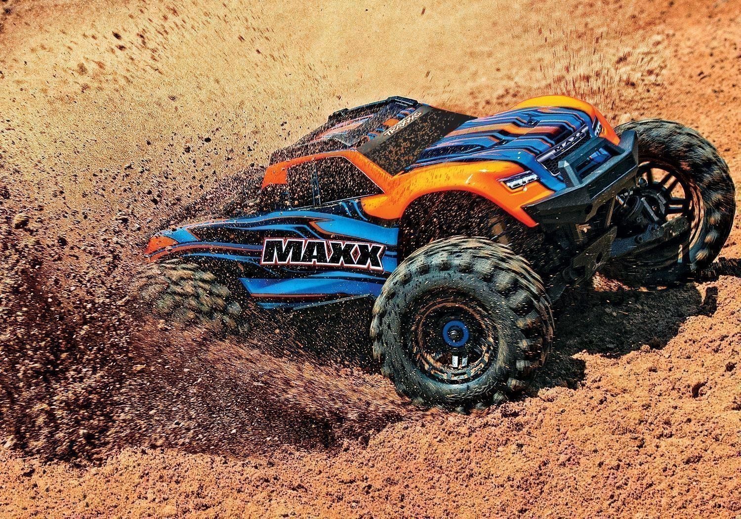 Traxxas Wide MAXX 4x4 Orange RTR VXL-4S Brushless Monstertruck ohne Akku/Lader 89086-4 - Abbildung 15
