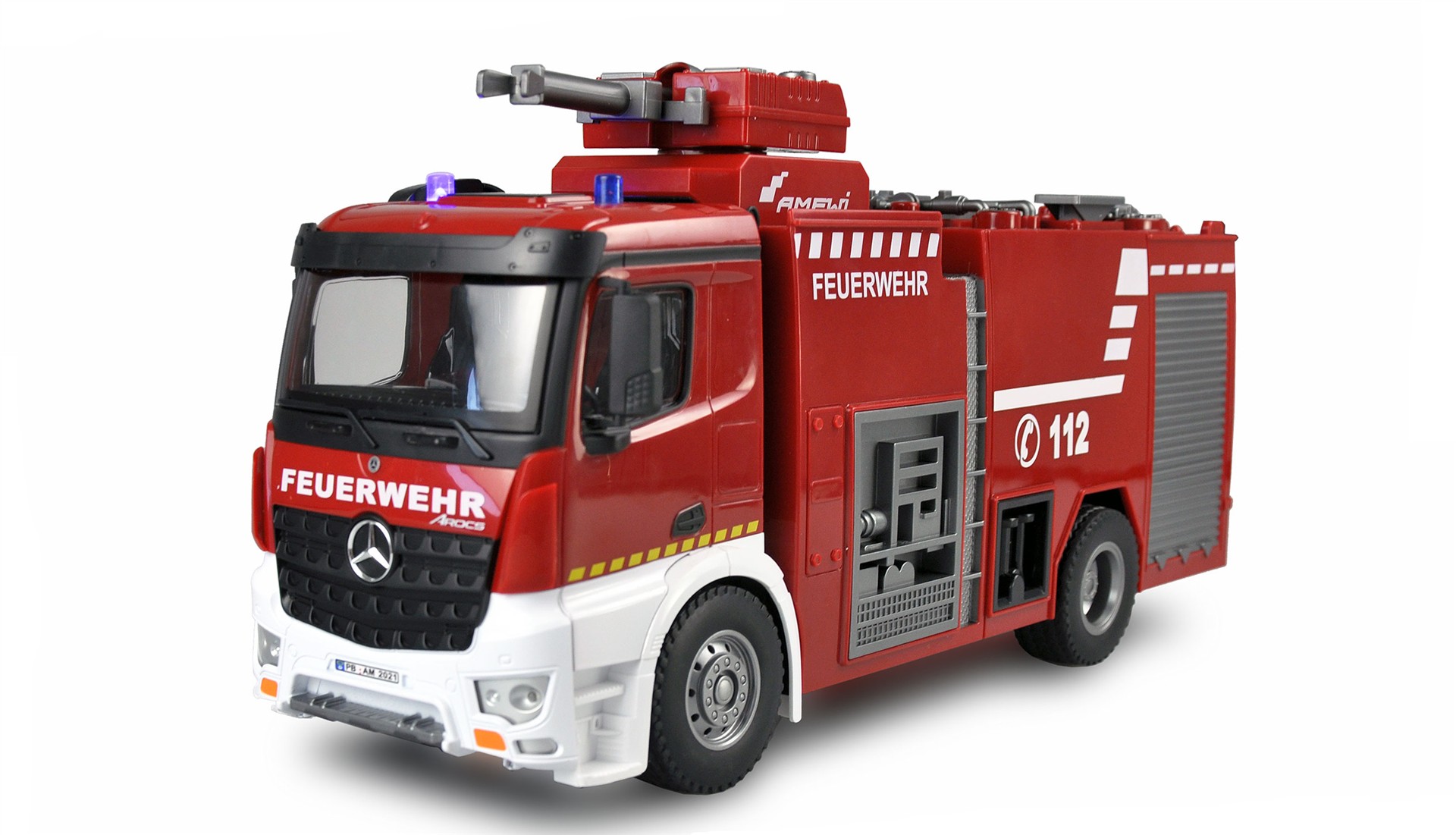 Amewi Mercedes-Benz Feuerwehr Löschfahrzeug 1:18 RTR 22503