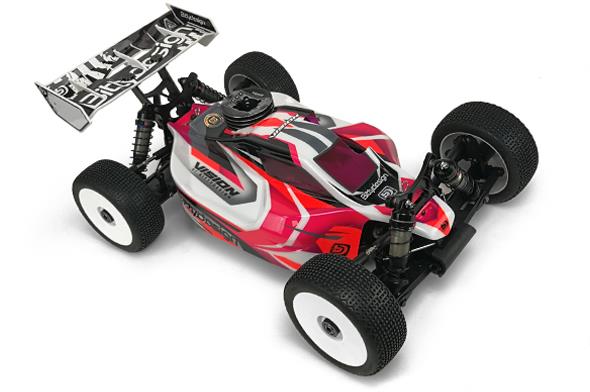 Bittydesign Vision clear 1/8 buggy body Hot Bodies D819RS Pre-cut Nitro BDVIS-HB819RS