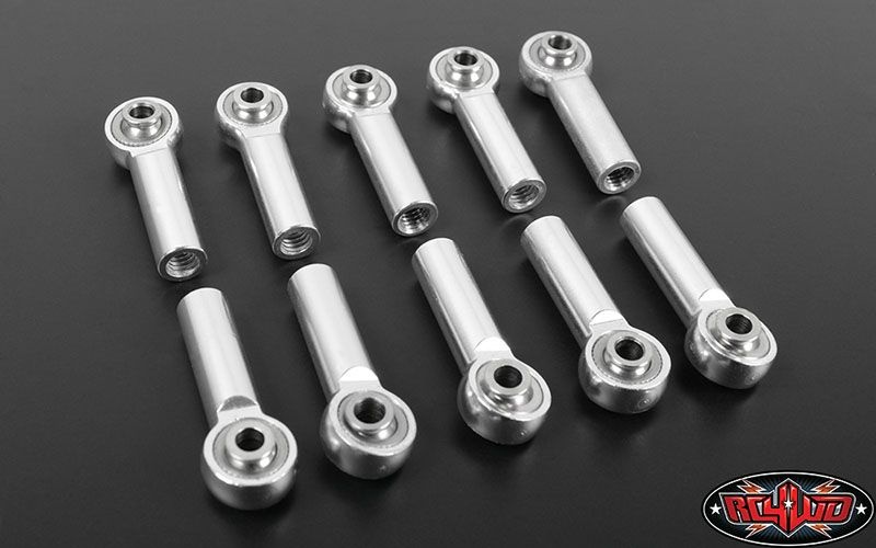 RC4WD M4 High Precision Billet Tie Rod End (Silver) (10) Z-S1348