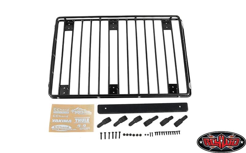 RC4WD Steel Tube Roof Rack for Axial 1/10 SCX10 III Jeep JLU Wrang VVV-C1142