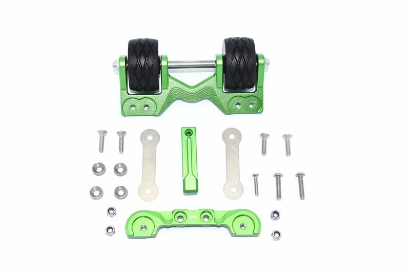 GPM Alu Wheeliebar hinten grün Traxxas MAXX