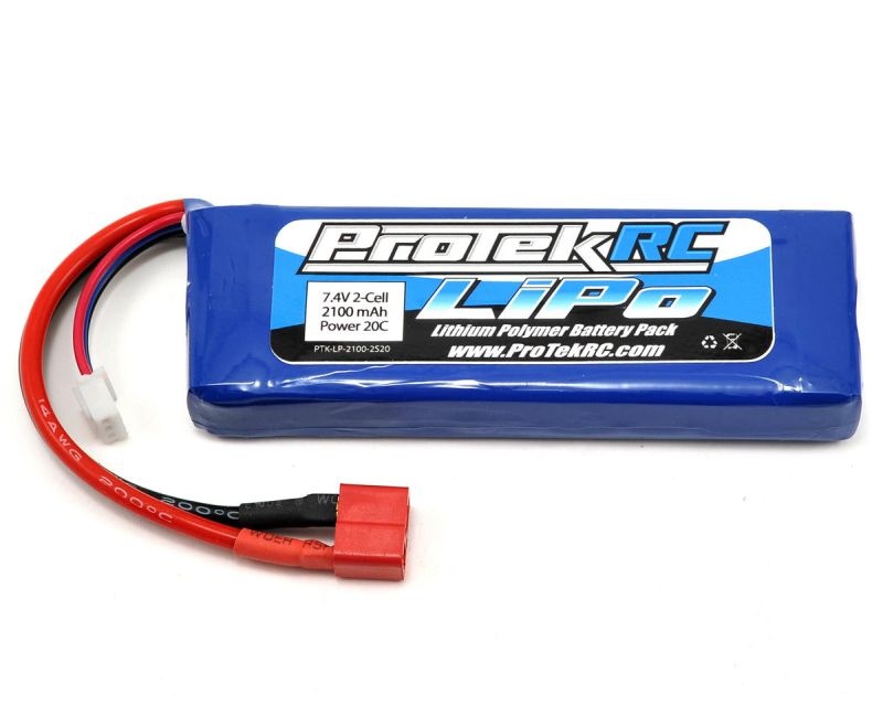 ProTek RC 2S LiPo 20C Batterie (Empfänger Batterie) (7.4V/2100mAh)