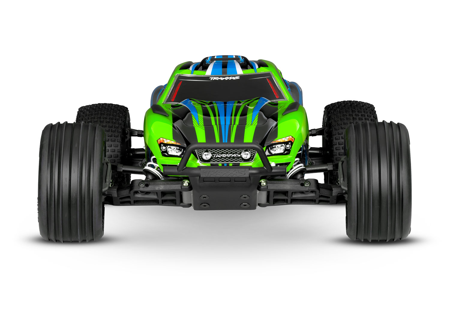 Traxxas Rustler Grün HD 1/10 2WD Stadium-Truck RTR mit Akku & USB-Lader 37254-8 - Abbildung 2