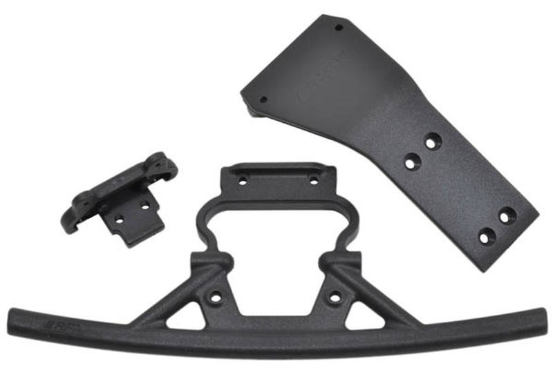RPM Bumper vorn & SkidPlate schwarz Losi Baja Rey 73742 - Abbildung 1