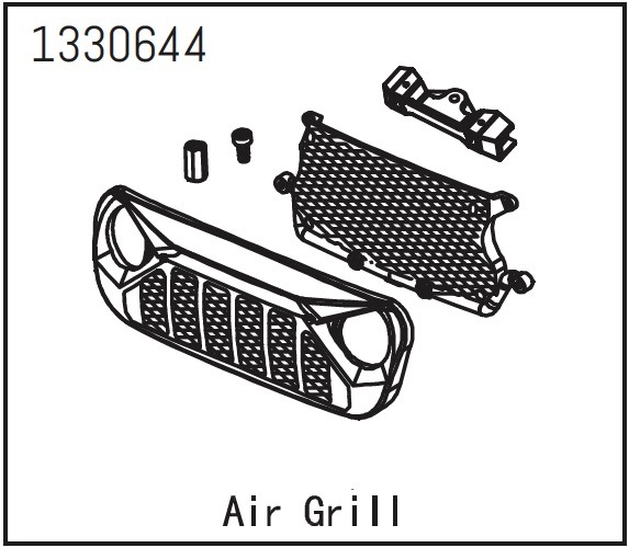 Absima Kühlergrill - Yucatan 1330644