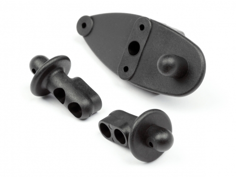 HPI Karosseriehalter Set (Apache C1) 107388