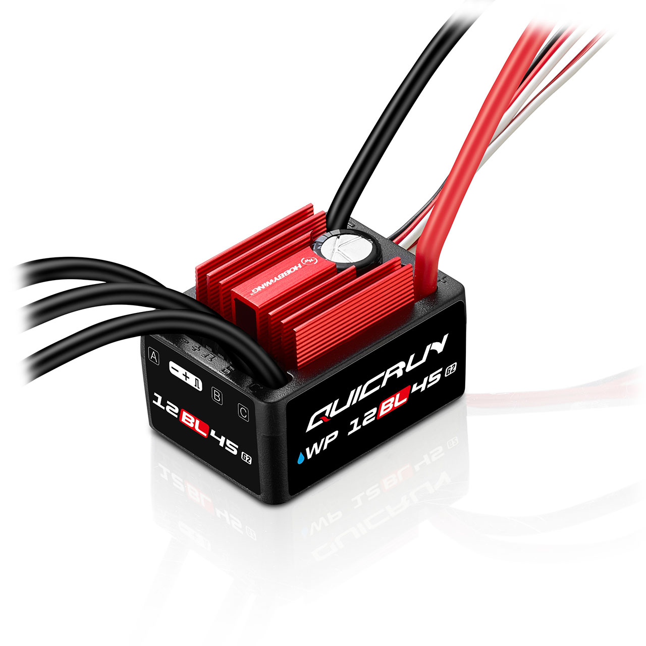 Hobbywing QuicRun WP12BL45 G2 Brushless Regler 45A 2-3s für 1:12 30107000