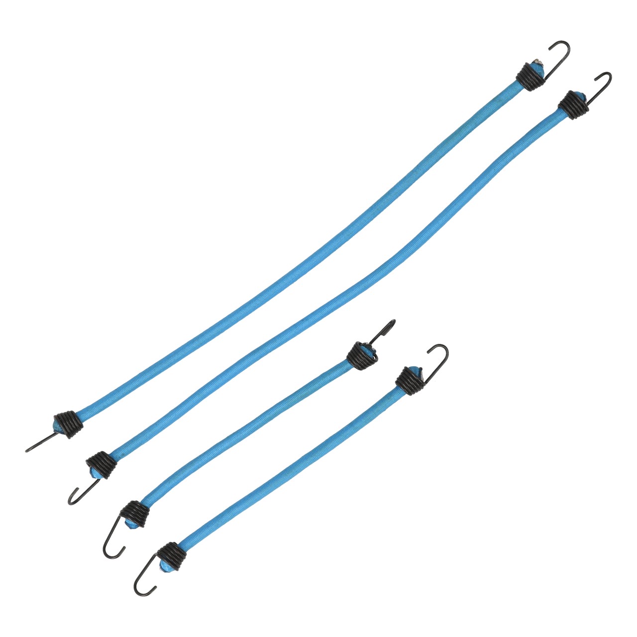 Robitronic Spanngurte mit Haken Blau elastisch (2 Paar) R21003BL