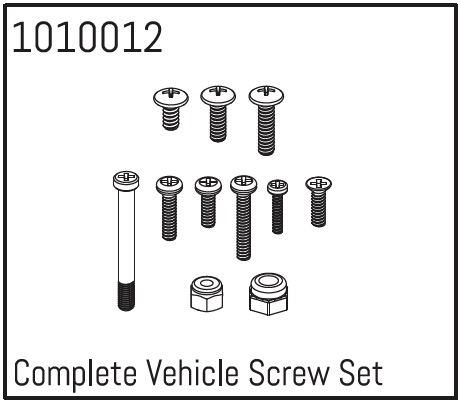 Hobby Plus Complete Vehicle Screw Set 240024