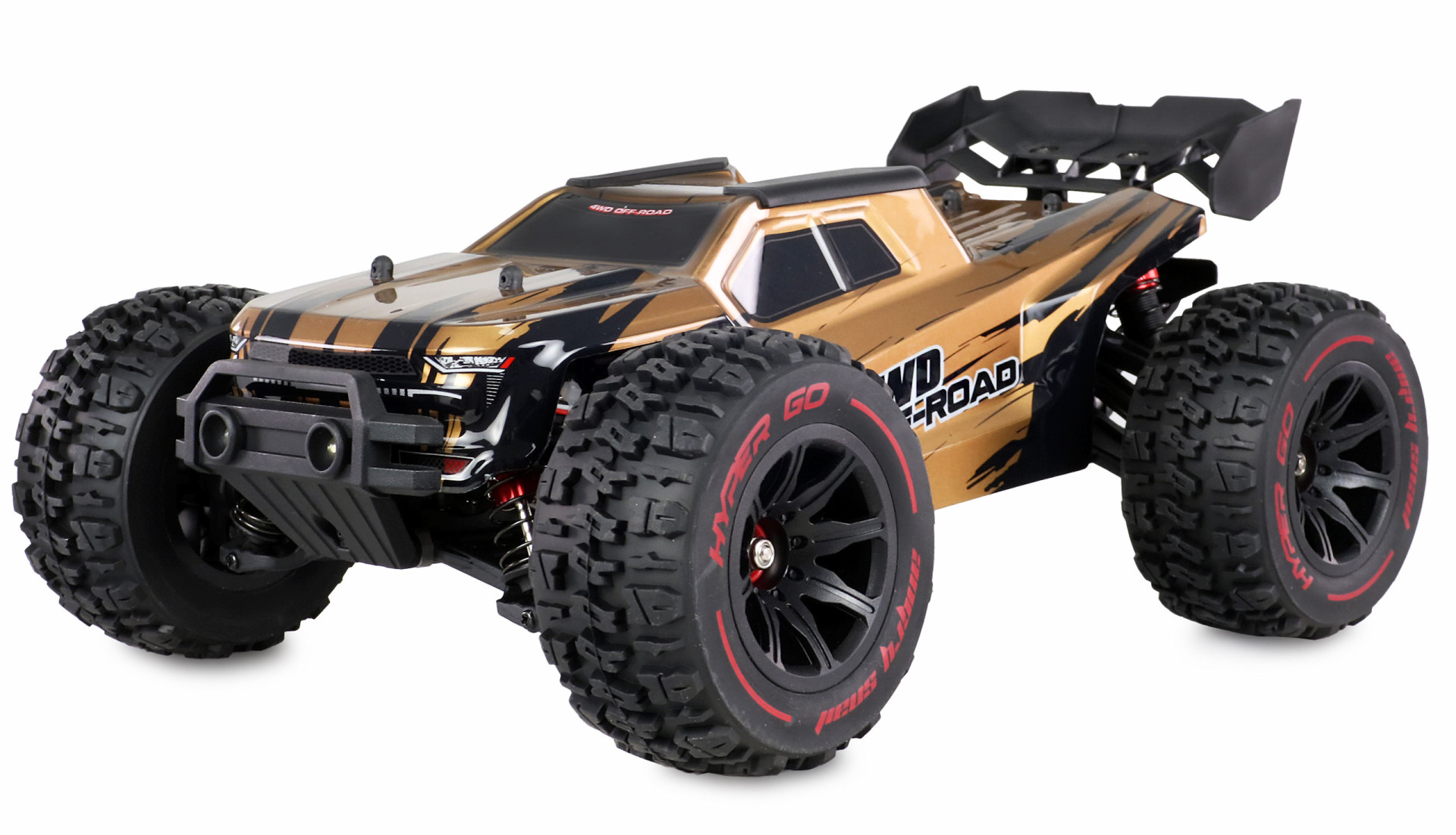 MJX Hyper GO 1/14 Truggy Brushless 4WD RTR schwarz/gold 22659 - Abbildung 2