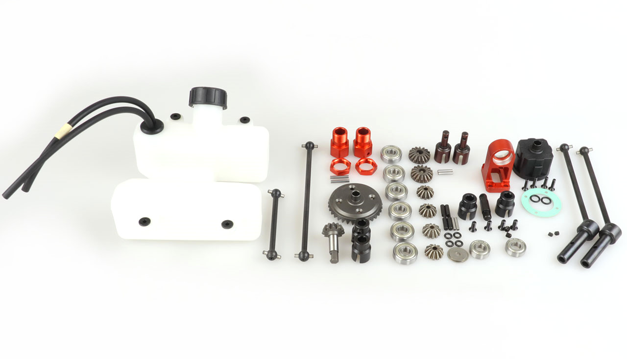 Amewi 4WD Umbau Kit für Pitbull X 1:5 94056 - Abbildung 1