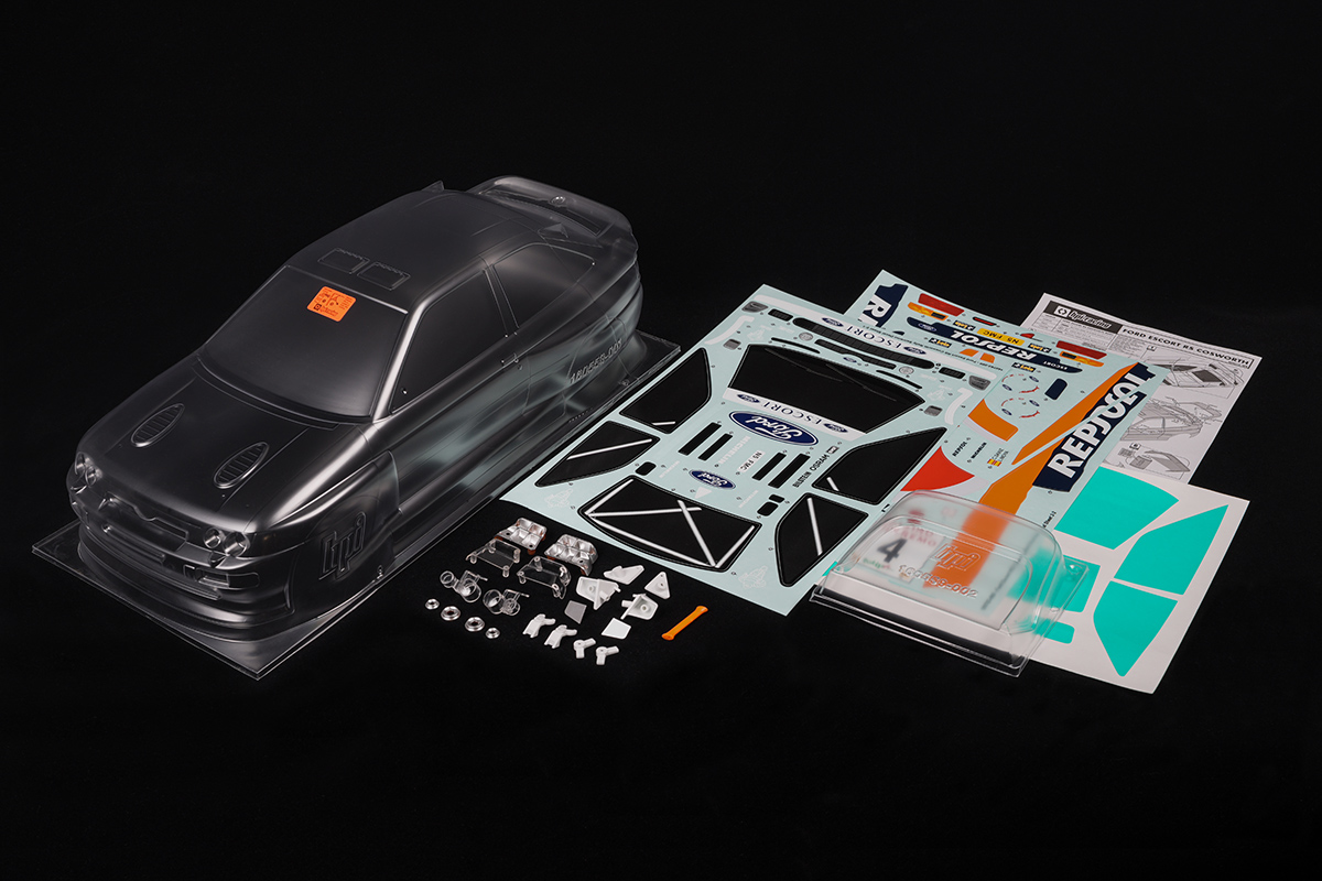 HPI Ford Escort RS Cosworth Karosserie klar (300mm) HP160559