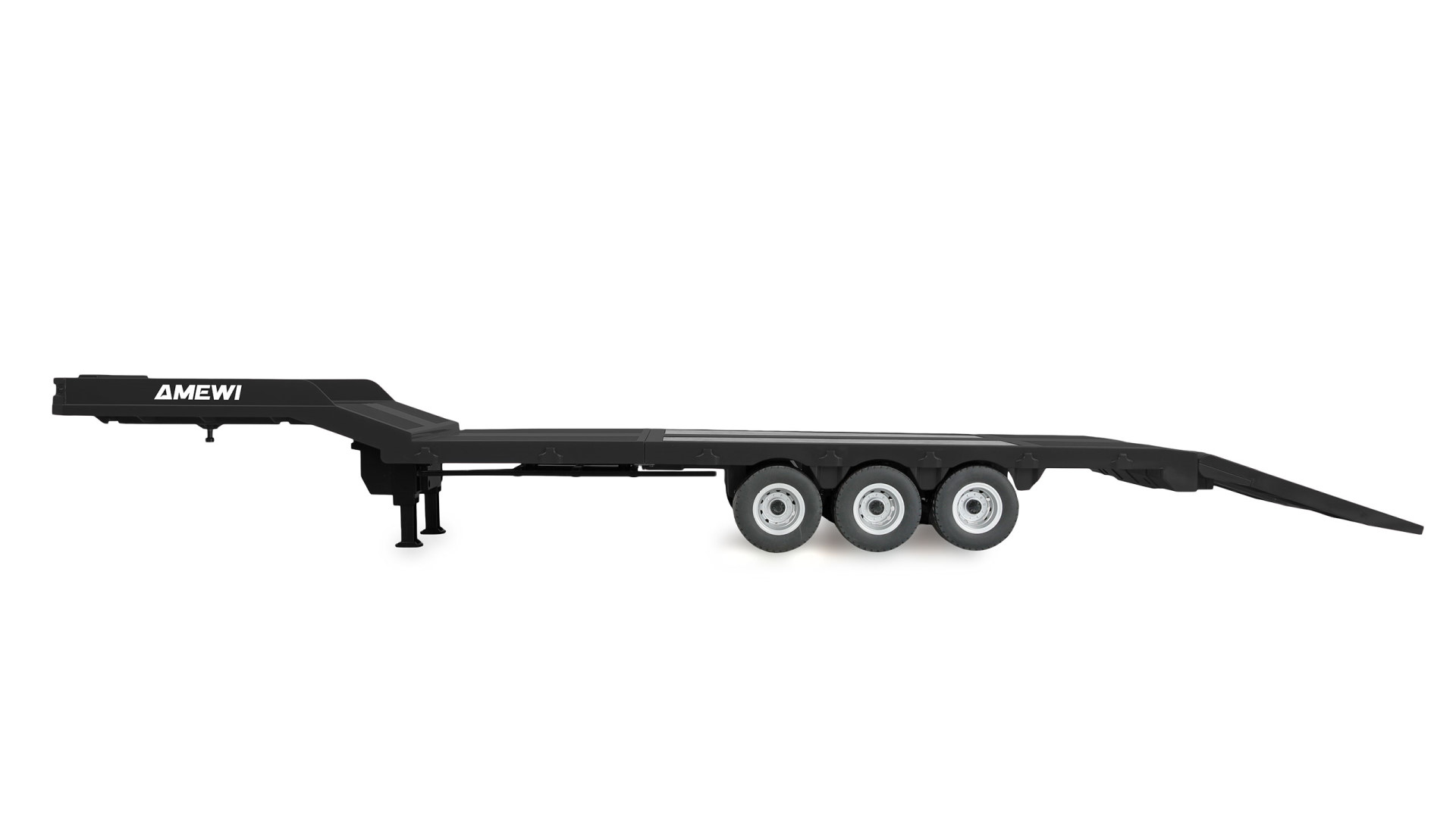 Amewi Tieflader-Sattelauflieger Dreiachser für Scania 1:18 schwarz 22761 - Abbildung 3