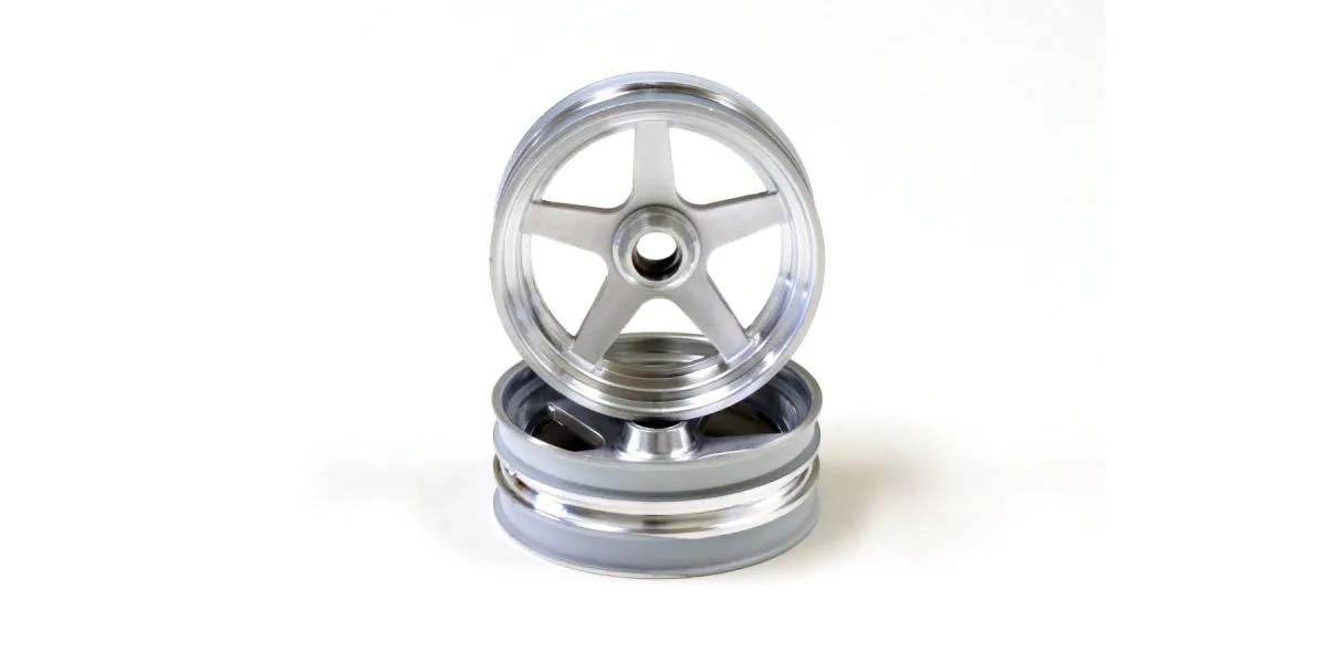 Kyosho Felgen Vorn Beetle 2014 (2) Chrome Satin SCH003SCB