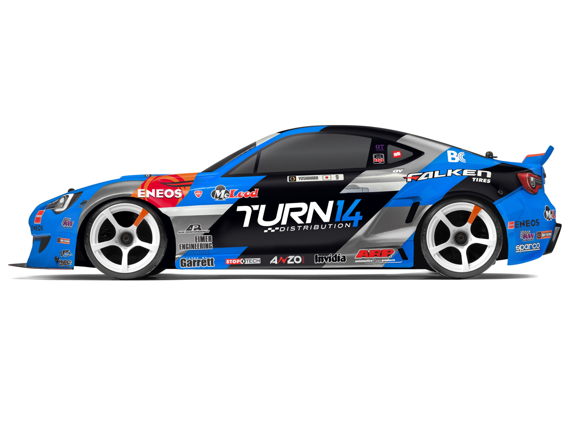 HPI 1:10 R/C RS4 Sport 3 Drift Dai Yoshihara Subaru 120096 - Abbildung 2