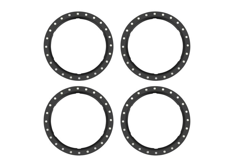 Traxxas Pro Scale Beadlock Ringe Aluminium schwarz (4)  10276-BLK - Abbildung 1