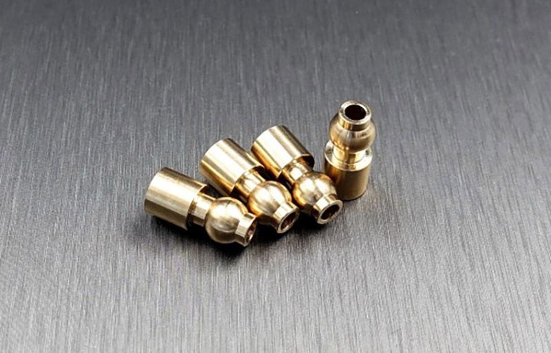SAMIX SCX-6 brass 9mm upper suspension ball für SCX-6 SCX6-B58US