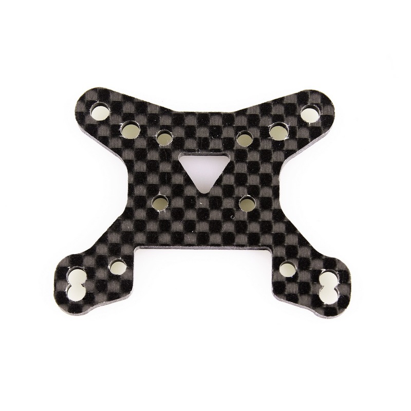 LC Racing Dämpferbrücke vorne Carbon 2.5mm LC6091