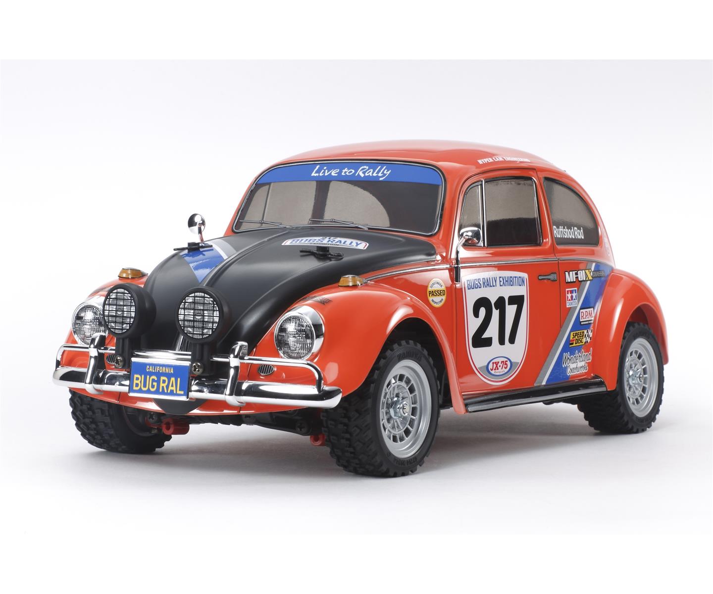 Tamiya 58650 1:10 RC VW Beetle Rally MF-01X 300058650