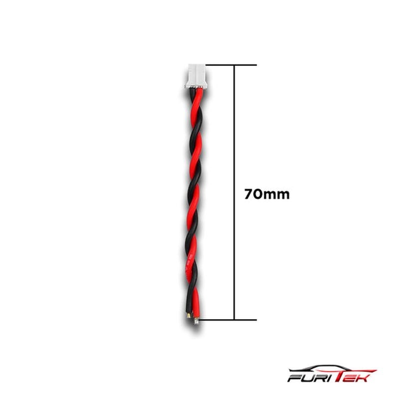 FURITEK high quality Female 2-pin Jst-ph 70mm Accessories FUR-2126
